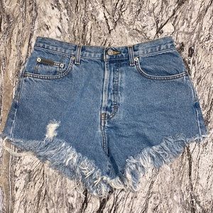 ck jean shorts